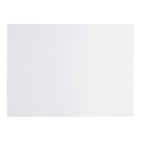 A white rectangular Baker's Lane cake drum.