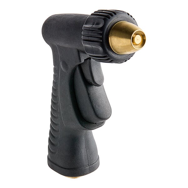 A black and gold Regency double trigger water spray nozzle.