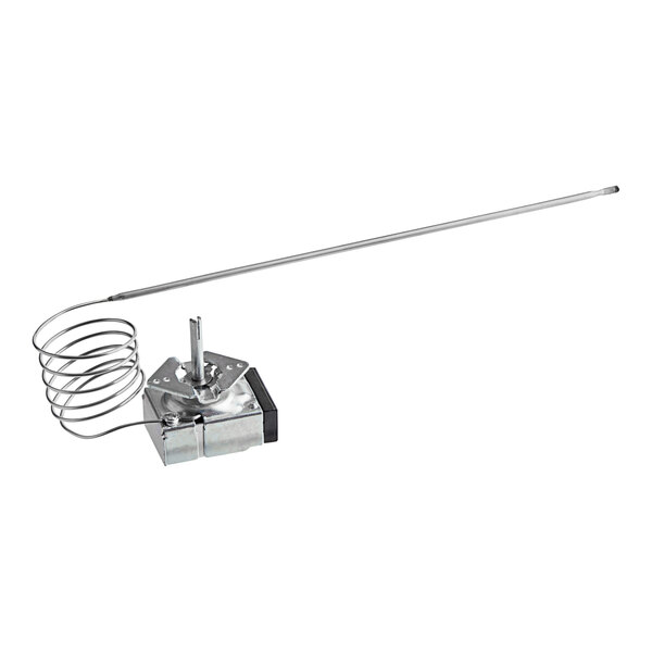 An Imperial 1160 thermostat with a metal rod and long metal wire attached.