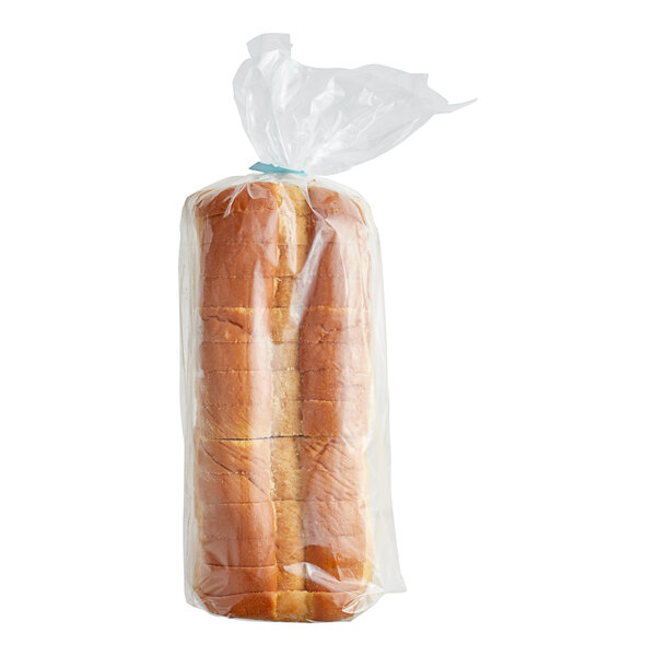 A package of Martin's Famous Frozen Sliced Texas Toast Potato Bread in a plastic bag.