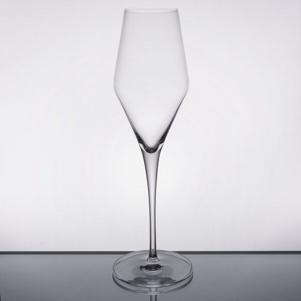 Stolzle Lausitz Quatrophil Champagne Glass/Flutes Transparent 290ml Set of 6 