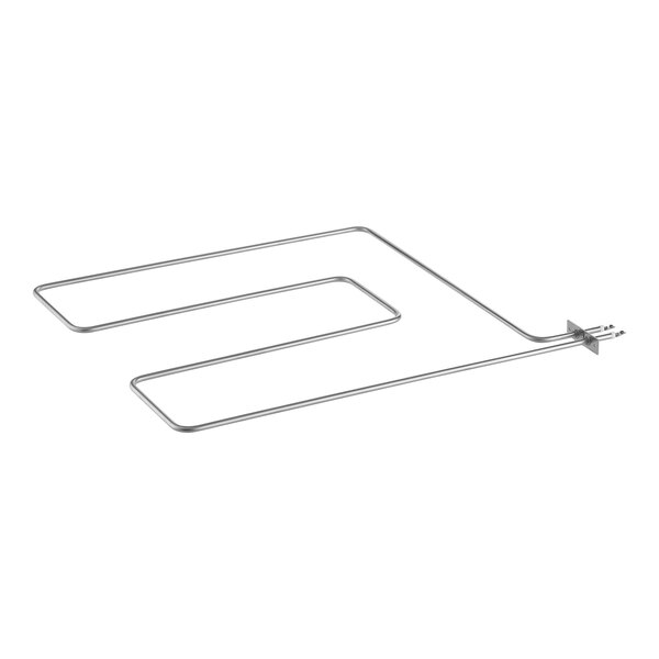 A Cooking Performance Group bottom heating element with a metal frame.