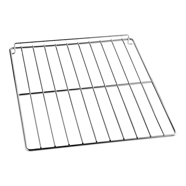 A Cooking Performance Group oven wire rack with a wire grid.