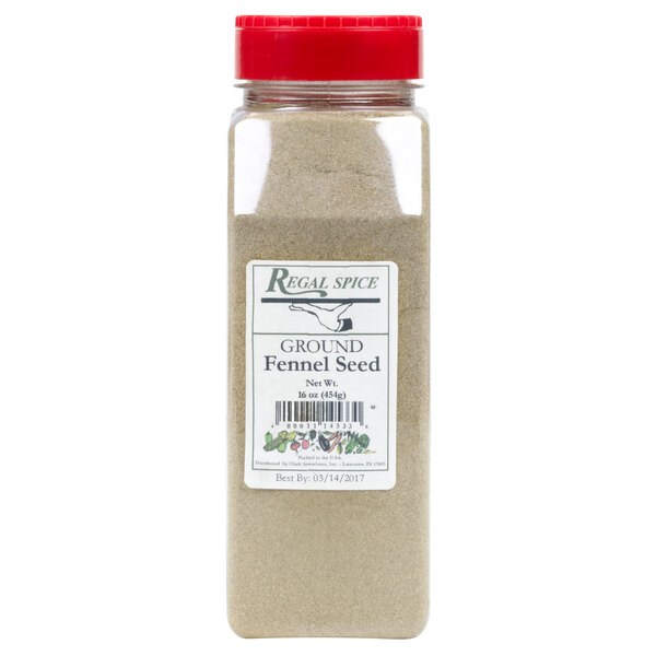 Regal Ground Fennel Seed 16 oz.
