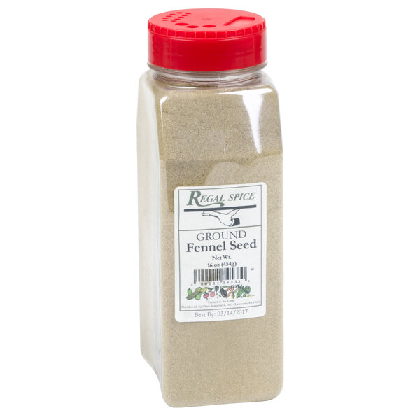 Regal Ground Fennel Seed 16 oz.