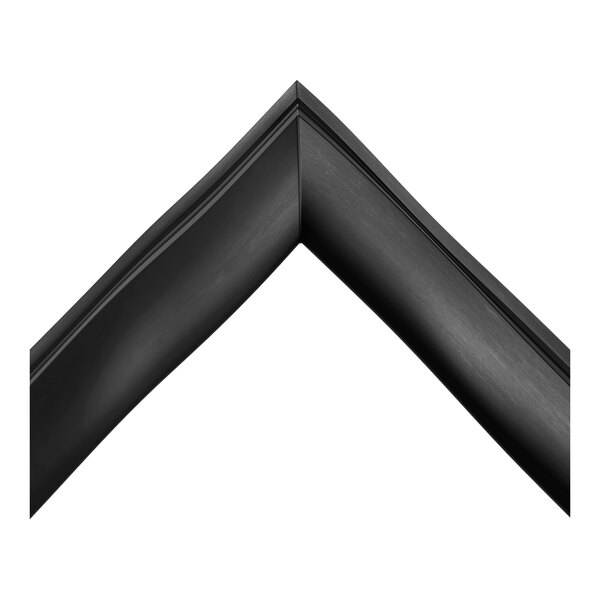 A black door gasket designed for Avantco UBB-60 refrigerators and UDD-60 kegerators.