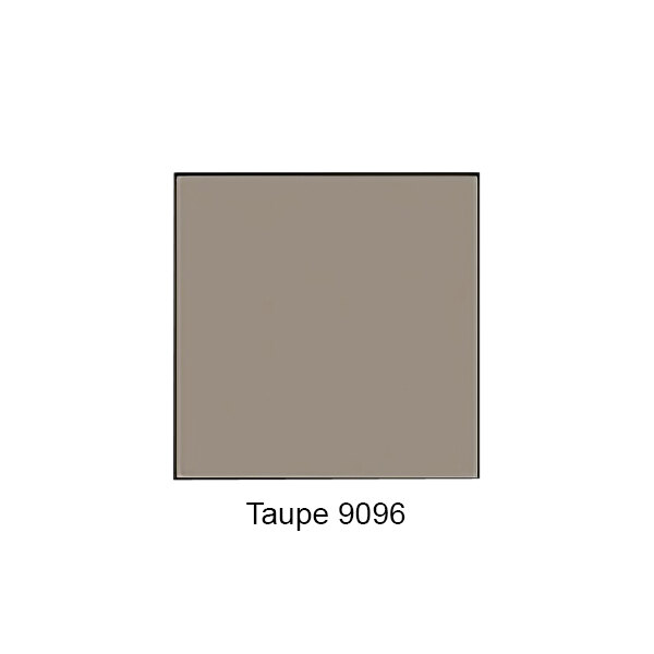 A grey square of taupe core phenolic material.