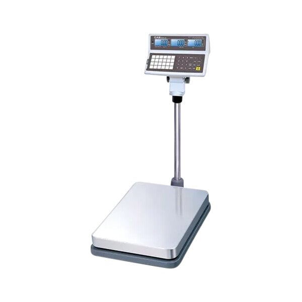 A CAS EB Series digital bench scale with a digital display.