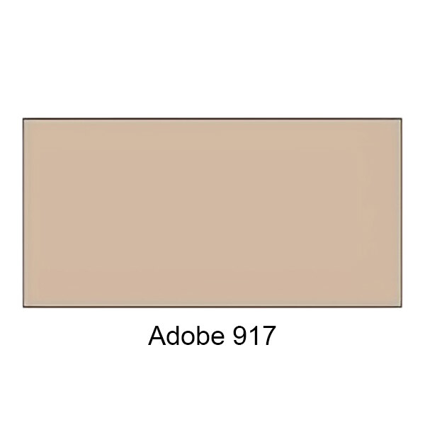 An adobe powder-coated steel urinal partition. A rectangular beige surface with the words "ASI Accurate Partitions Integrated Privacy 40713248015 24" x 48" Adobe Powder-Coated Steel Urinal Partition" in white.