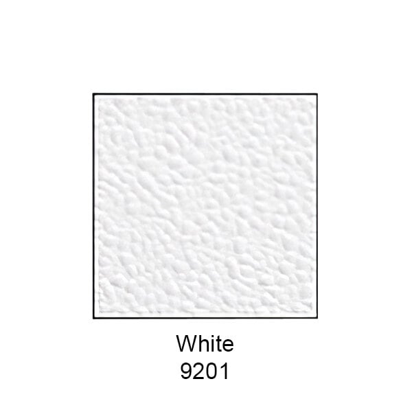 A close-up of a white square surface.