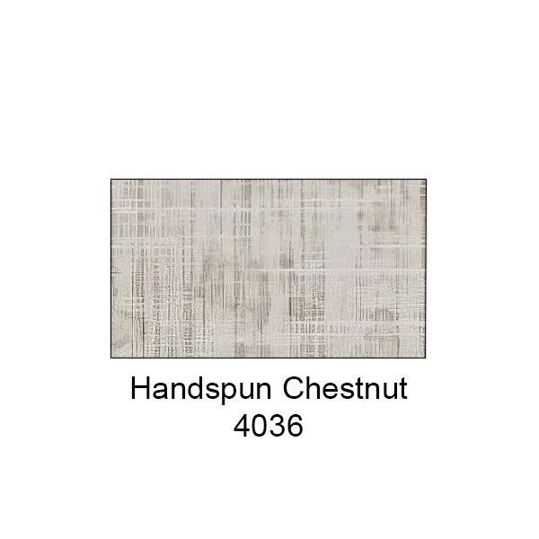 An ASI Accurate Partitions handspun chestnut plastic laminate urinal partition panel.