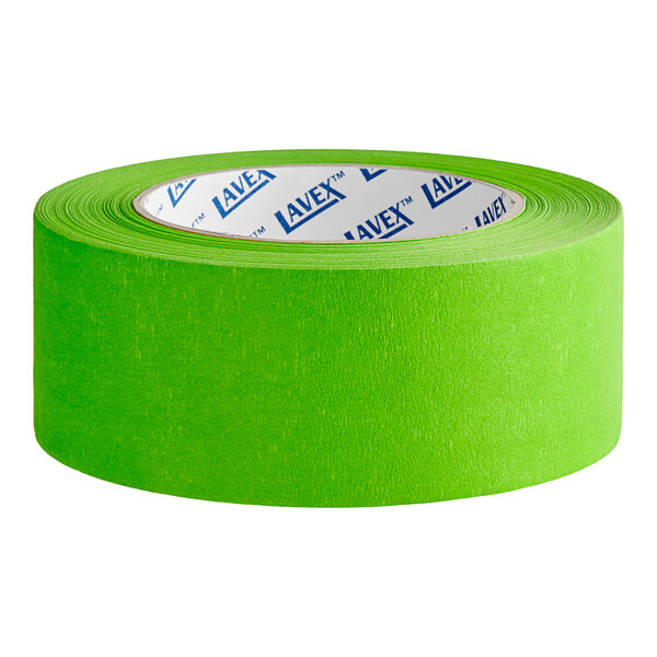 A roll of light green Lavex painter's tape.