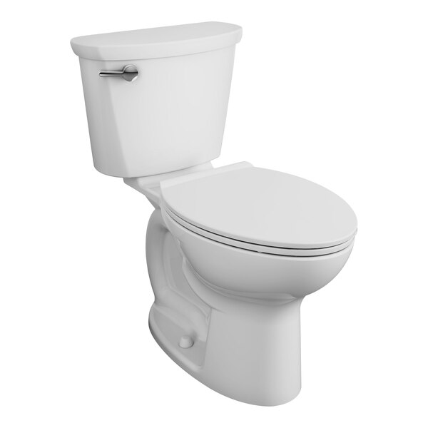 A white American Standard Cadet PRO Compact toilet with the seat down.