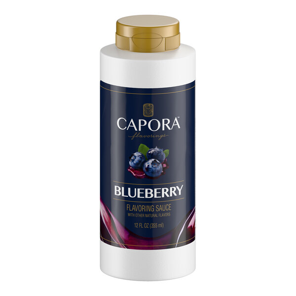 Capora Blueberry Flavoring Sauce 12 fl. oz. - 12/Case