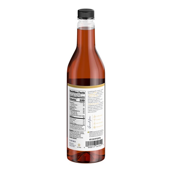 Capora Toffee Nut Flavoring Syrup 750 mL