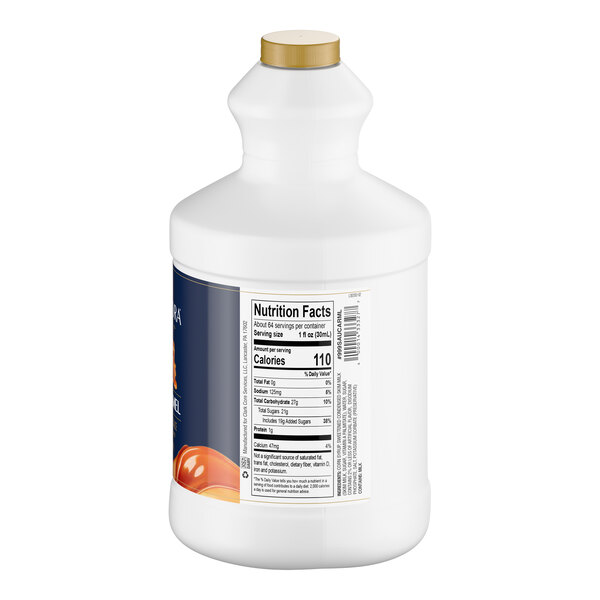 Capora Caramel Flavoring Sauce - 6/Case