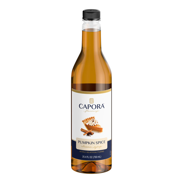 Capora Pumpkin Spice Flavoring Syrup 750 mL