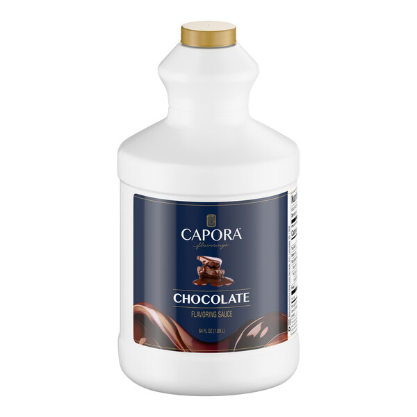 Capora Chocolate Flavoring Sauce - 6/Case