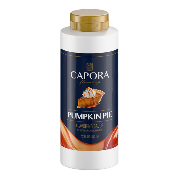 Capora Pumpkin Pie Flavoring Sauce 12 fl. oz. - 12/Case