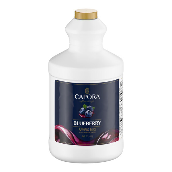 Capora Blueberry Flavoring Sauce 64 oz. - 6/Case
