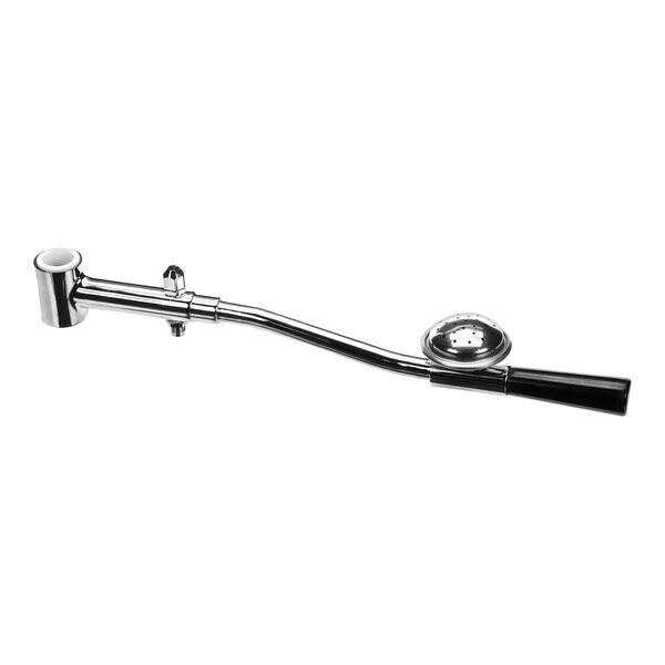 A silver and black Wilbur Curtis sprayarm assembly.