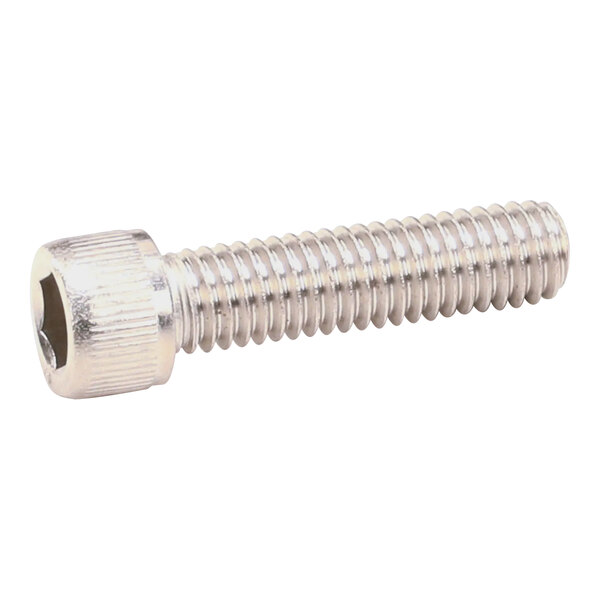 A close-up of a Cleveland stainless steel screw.