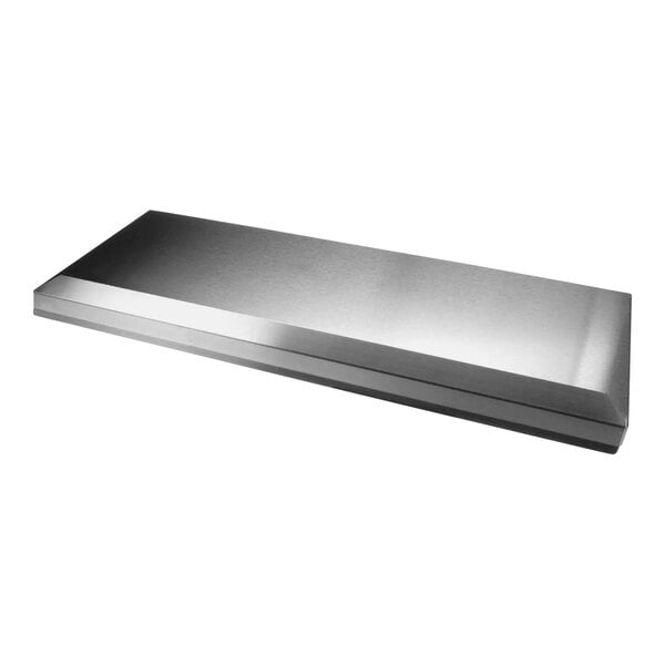 A stainless steel Traulsen assembly drawer face.