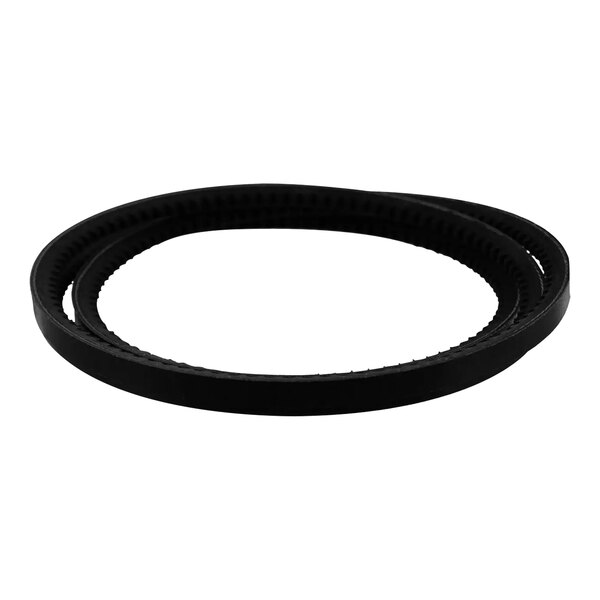 A black rubber belt.