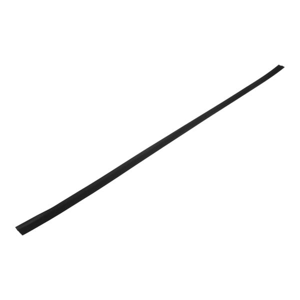 A black plastic rod with a long handle.