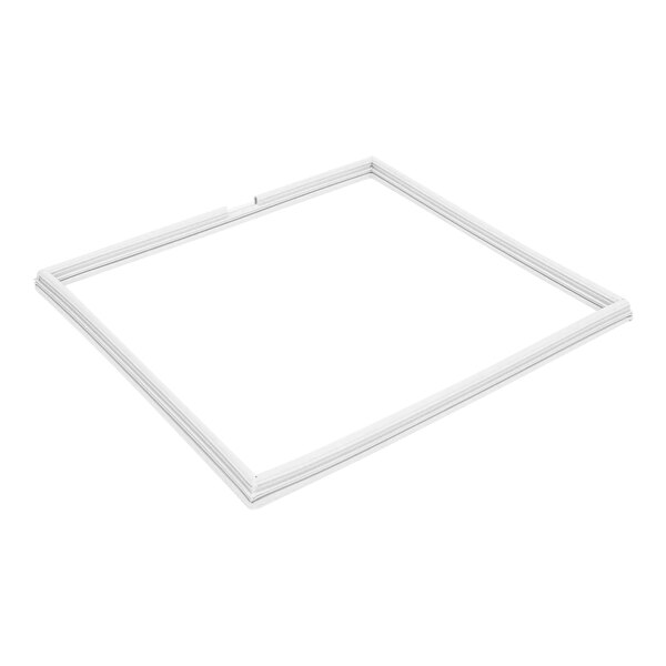 A white square Scotsman door gasket.