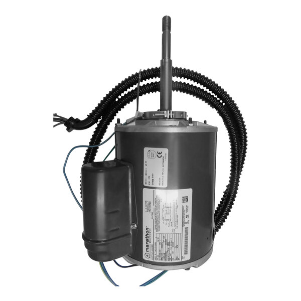 An Alliance Laundry electric motor kit with hoses and wires.