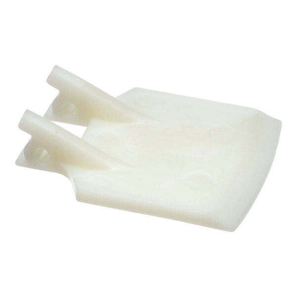 A white molded nylon Cleveland blade with holes.