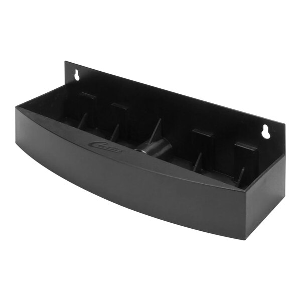 A black plastic drip tray for a Wilbur Curtis Cafepc4.