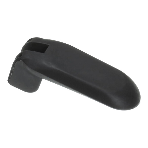 A black plastic handle for a Bunn faucet.