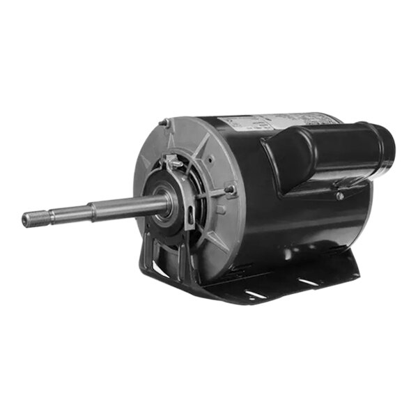 An Alliance Laundry black and silver electric motor.