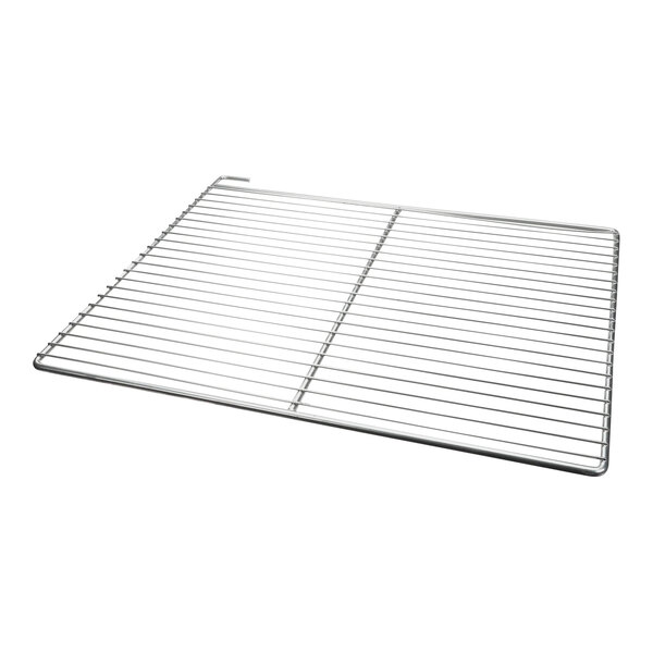 A Traulsen metal wire shelf grid.