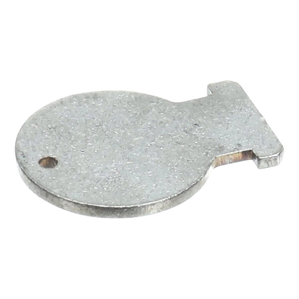 A close-up of a metal Bunn Service Key.