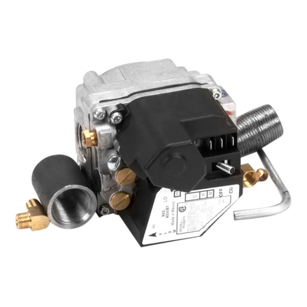 A Cleveland gas valve kit with a hose attached.