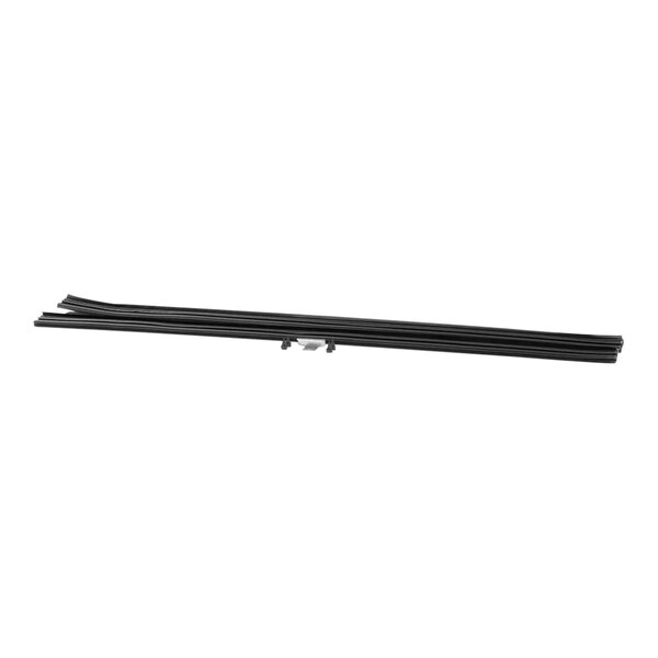 A black True Refrigeration gasket kit with two long strips.