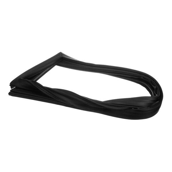 A black PVC lid gasket for a True Refrigeration unit.