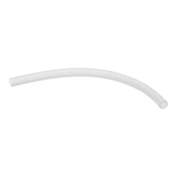 A white flexible hose.