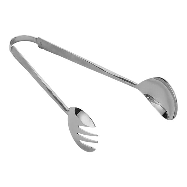 Stainless steel American Metalcraft Amano Collection serving tongs.