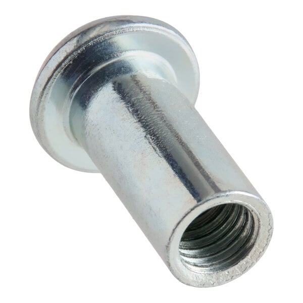 A metal screw insert for a 36-inch mobile outdoor griddle.