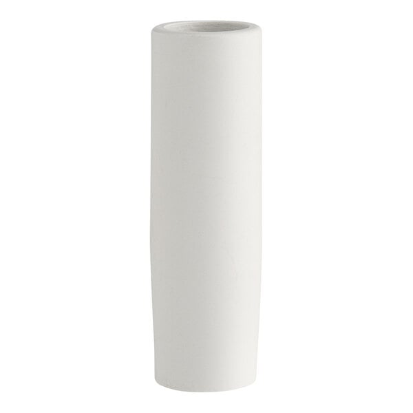 A white PVC overflow pipe for a Regency dipper well.