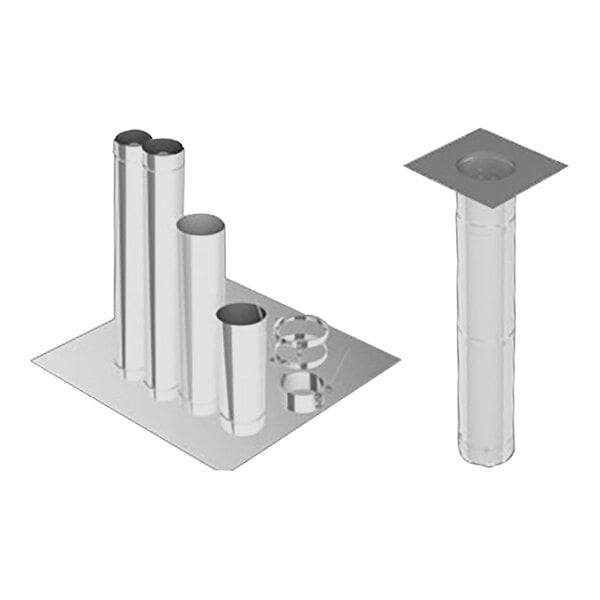 A white cylindrical NAKS Grease Duct kit with black accents.