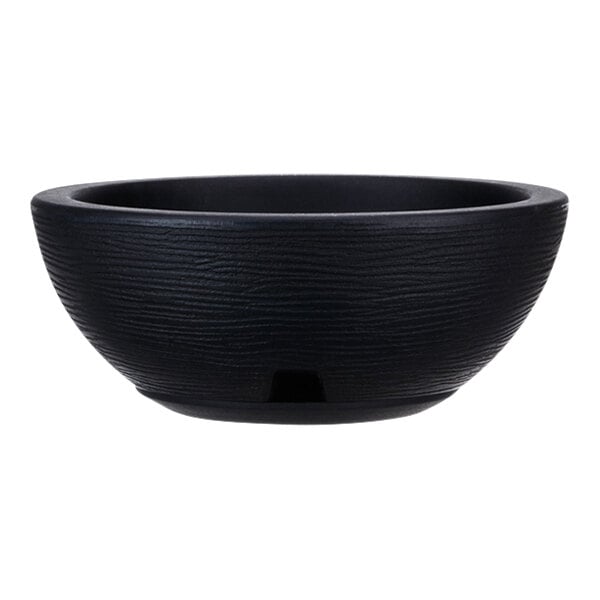 A Floridis Amsterdam round black bowl.