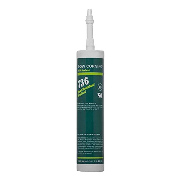 A white tube of NAKS grease duct sealant with a green and white label.