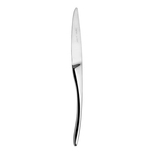 A WNK Harlan stainless steel butter knife with a silver handle.