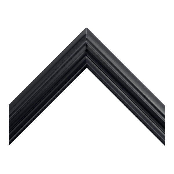 A black replacement gasket for Turbo Air Refrigeration equipment.