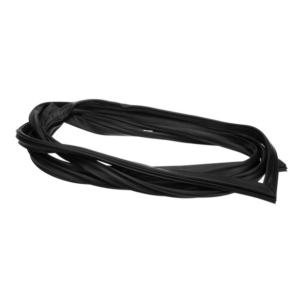 A black rubber gasket for a Turbo Air Refrigeration product.